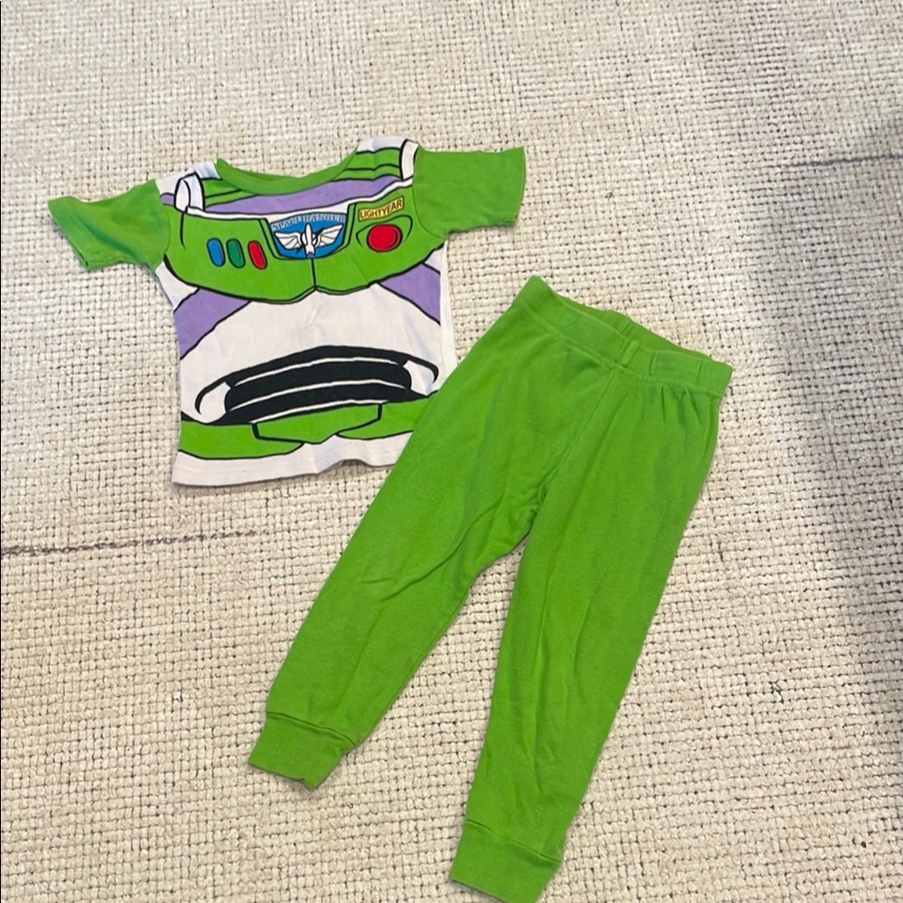 Green Buzz Lightyear Pajama Set